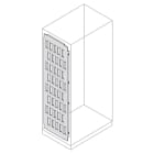 ABB - Pannello portaconnettori con 50 fori, dimensioni 2000x600mm (HXP/HXD) per un'installazione efficiente e precisa.