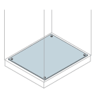ABB - Piastra di chiusura pavimento e flangia per fissaggio cavi 800x400mm(LXP)