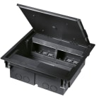 ABB - TORRETTA UNDERNET 16 FRUTTI - COP. INOX