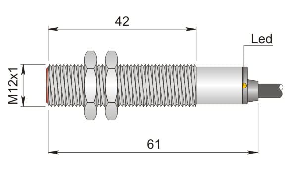 AECO - SI12-C2 NPN NC