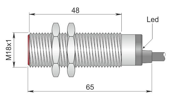 AECO - SI18-C5 NPN NO