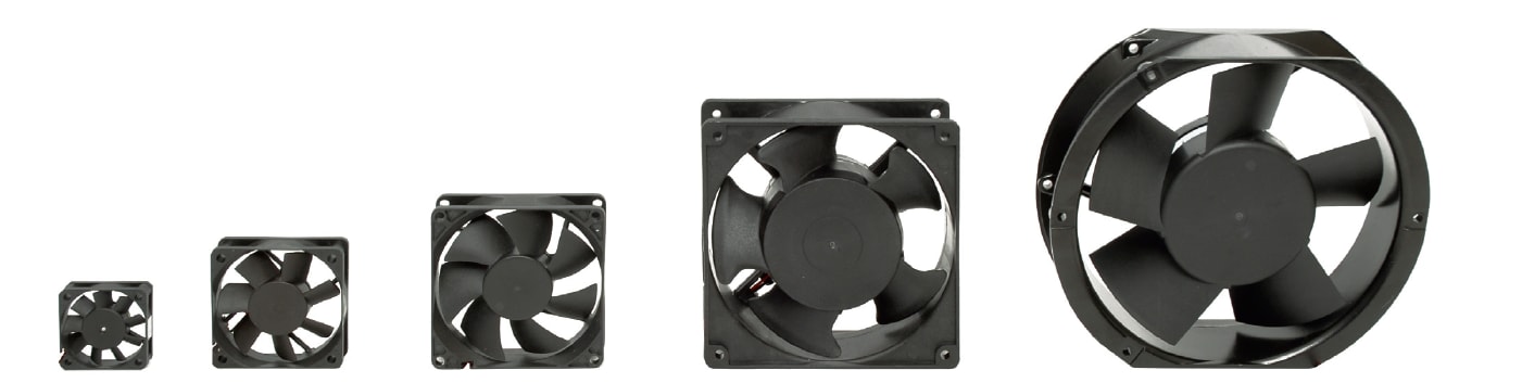 ALFA PLASTIC - Ventola cuscinetti faston 230V 80x80x38
