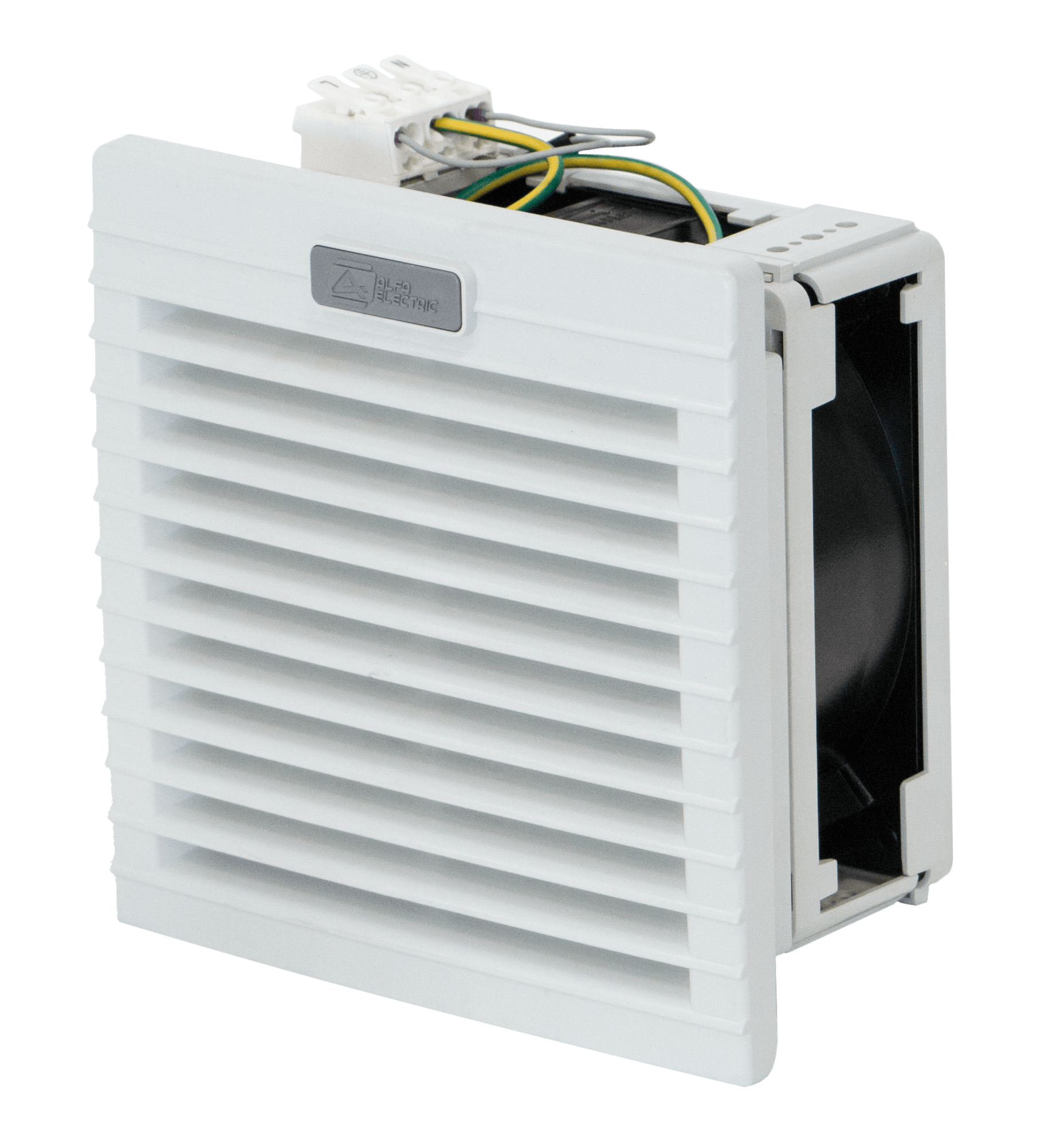 ALFA PLASTIC - Ventilatore ATV 58m3/h IP54 24VDC 150x150x86