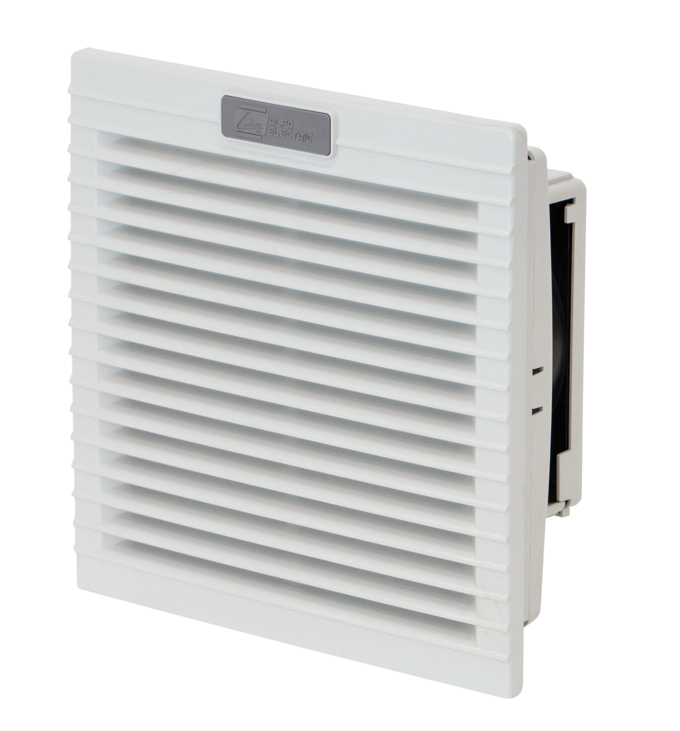 ALFA PLASTIC - Ventilatore ATV 115m3/h IP54 24VDC 204x204x104