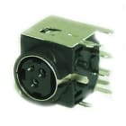 ALPHA ELETTRONICA - Presa Mini-DIN per circuito stampato - 3 poli