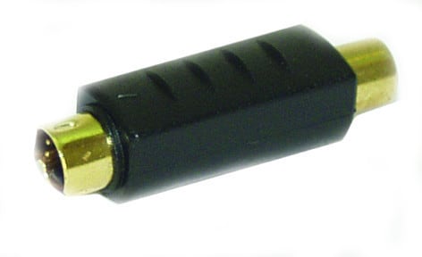 ALPHA ELETTRONICA - Adattatore da spina S-VHS a presa RCA