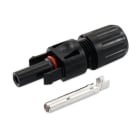 ALPHA ELETTRONICA - Connettore Femmina Volante - 1000V - Per cavo 2,5-4-6mm²