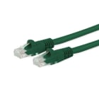 ALPHA ELETTRONICA - Cavo di rete Patch in Rame Cat. 6 Verde U/UTP 0,5m