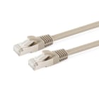 ALPHA ELETTRONICA - Cavo di rete Patch in Rame Cat. 7 Grigio S/FTP, LSZH - privo di Alogeni - 3m