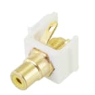 ALPHA ELETTRONICA - Keystone Presa RCA Gialla
