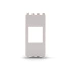 ALPHA ELETTRONICA - Adattatore keystone per placca Vimar Arke - Bianco