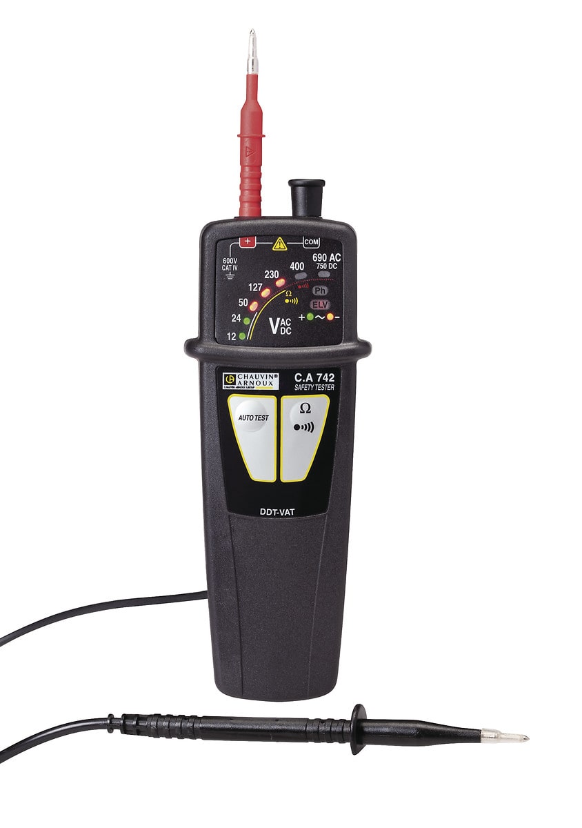 AMRA CHAUVIN ARNOUX - CHAUVIN ARNOUX CA 742 TESTER TENSIONE AC