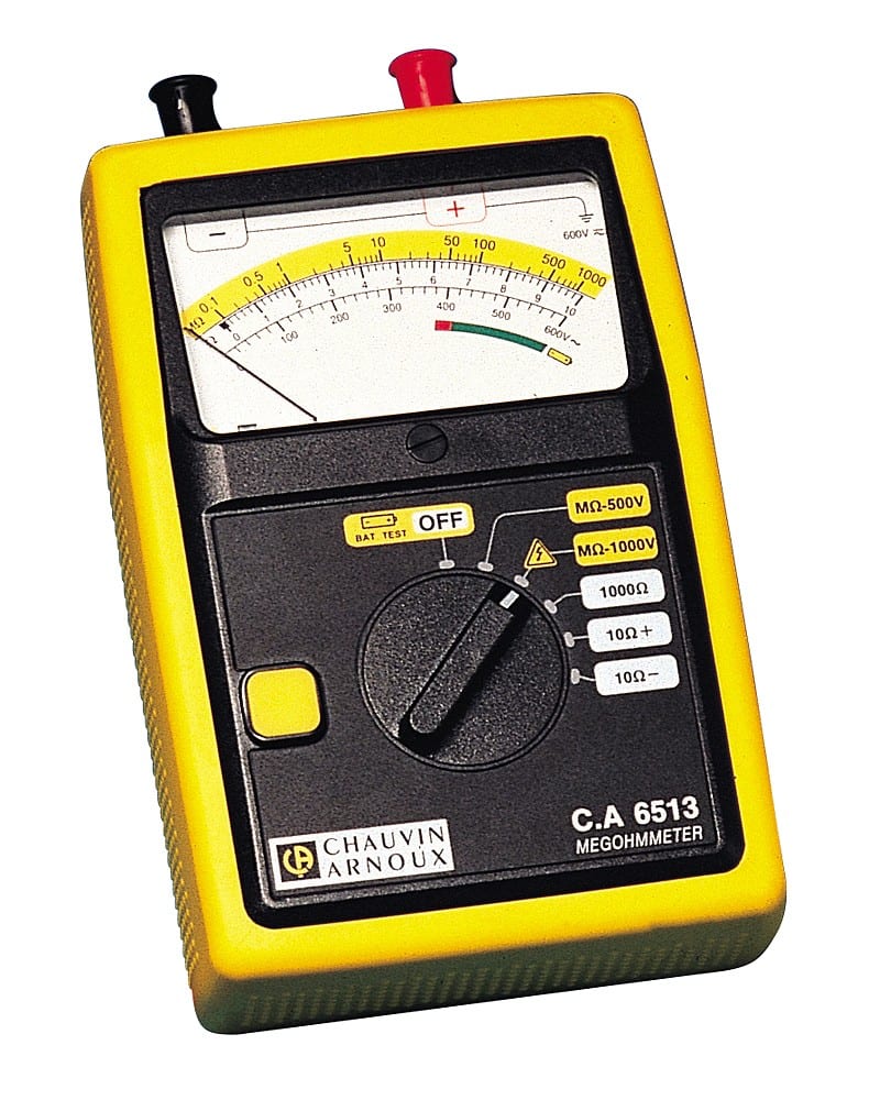 AMRA CHAUVIN ARNOUX - CHAUVIN ARNOUX CA 6513 TESTER ISOLAMENTO