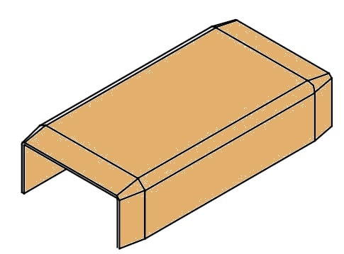 ARNOCANALI - DEVIAZIONE A T 21X10 LEGNO CHIARO