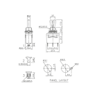 ASITA - INTERRUTTORE UNIPOL. 16A ON-OFF FAST-ON