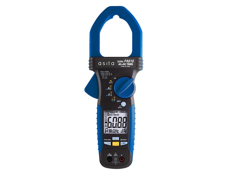 ASITA - PINZA AMPEROMETRICA 1000A AC/DC TRMS DUR