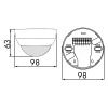 Miniatura Dimensioni prodotto 2