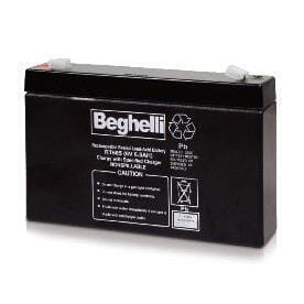 BEGHELLI - Batteria al piombo 6V 6.5Ah PB