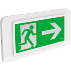 BEGHELLI - Schermo adesivo per segnaletica LED compatibile con ADES SX/DX/BS/UP.
