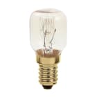 BEGHELLI - Pera forno alogena 15W 230V E14GH per illuminazione domestica.