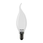 BEGHELLI - Lampadina vetro opalino forma classica TVETRO LED OP CDV 4W E14 4K.