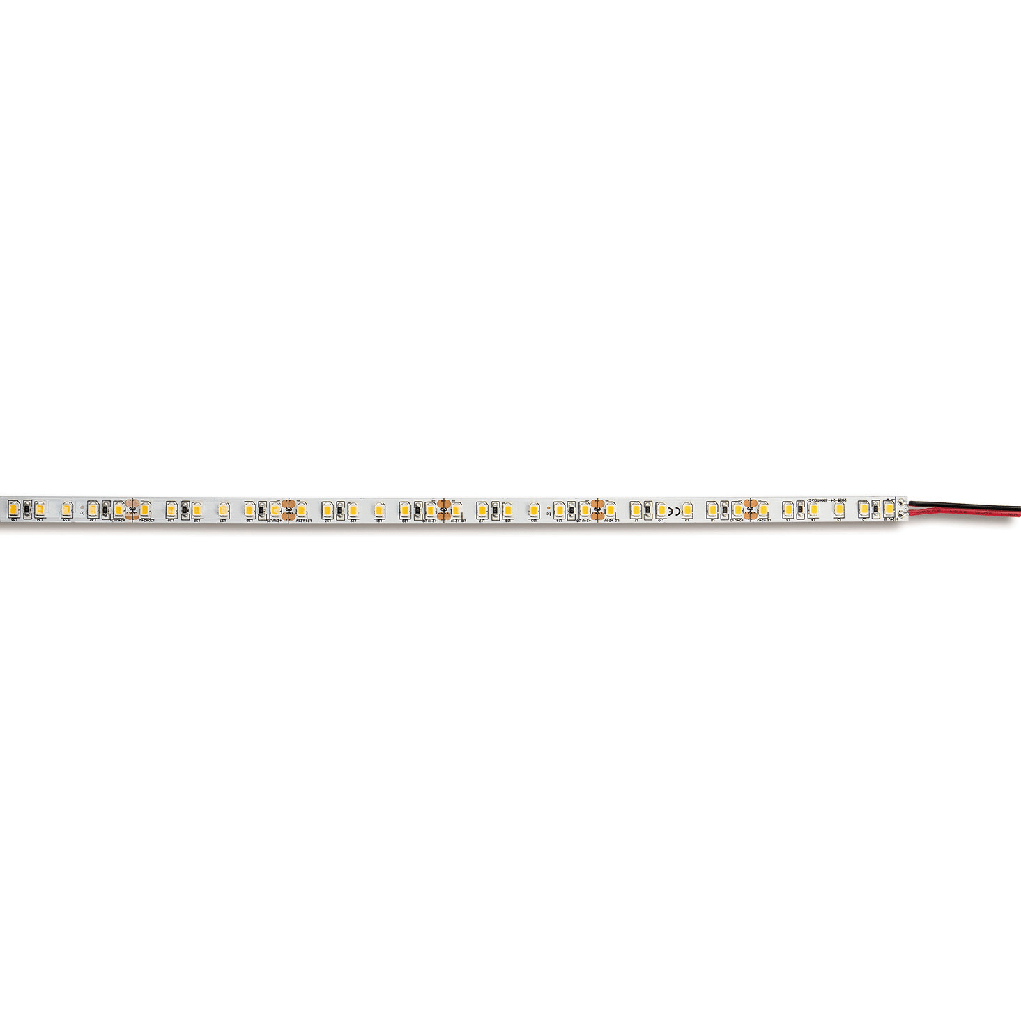 BEGHELLI - Strisce flessibili a LED autoadesive professionali ad alta densità di LED (120 per metro) per una ottima uniformità luminosa, in rotoli da 5 metri già pre-cablati. Strip LED HS 14W IP20 6K5.