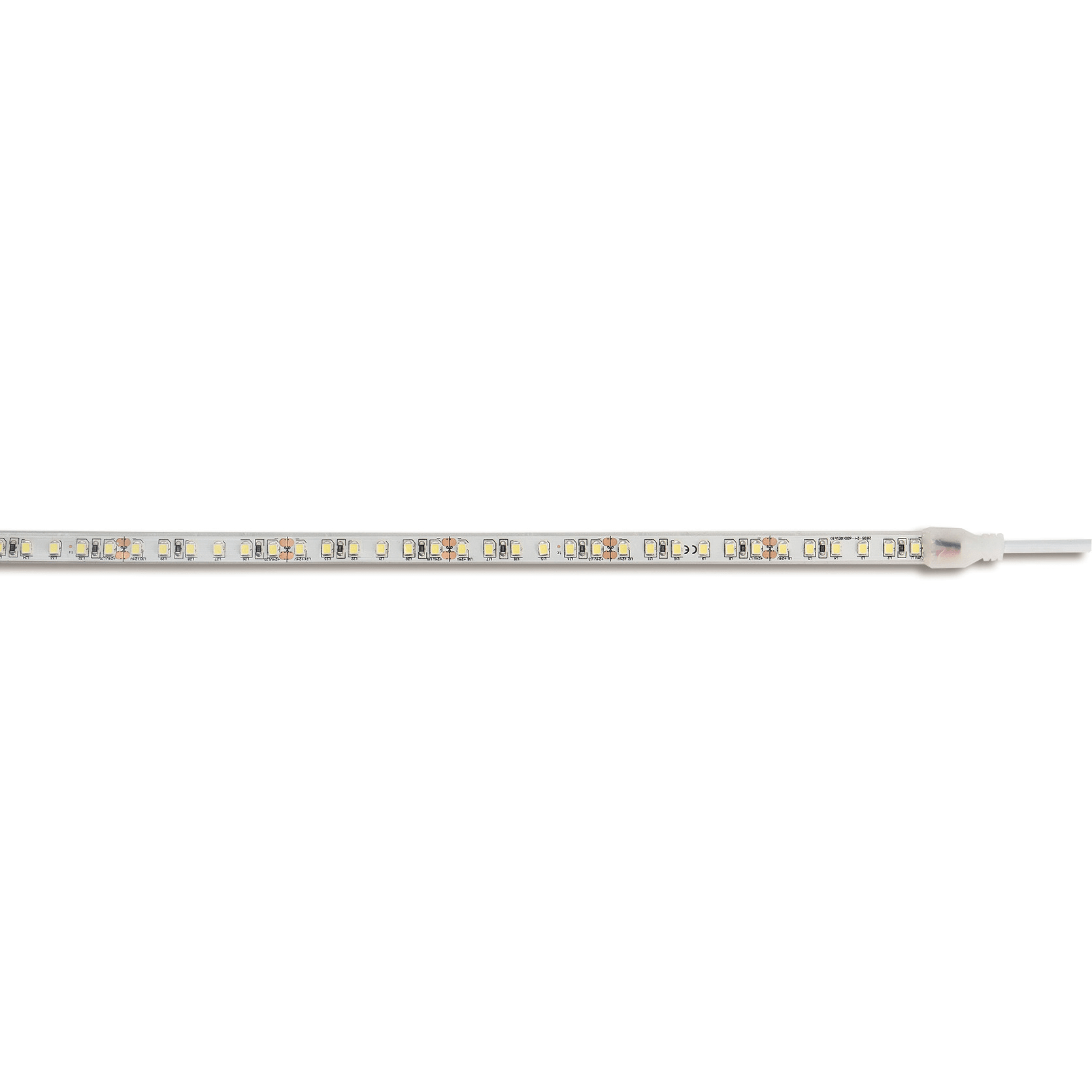 BEGHELLI - Strisce flessibili a LED autoadesive ad alta densità (120 per metro) per uniformità luminosa, rotoli da 5 metri già pre-cablati, STRIP LED HS 14W IP65 3K.