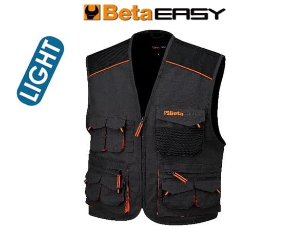 BETA - GILET EASY TWILL 180GR GREY TG.XL