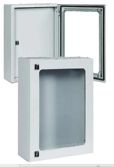 BISTEEL - CASSA PORTA TRASPARENTE  700X500X250