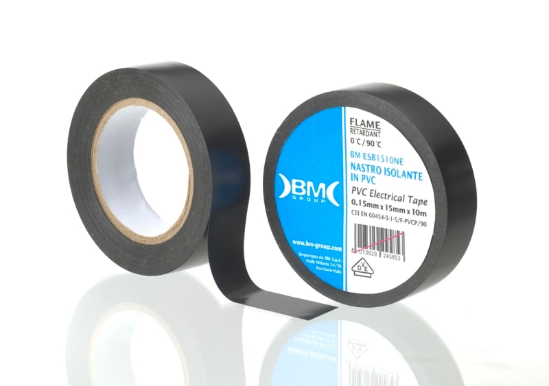 BM - NASTRO ISOL PVC SP.0,15 15MMX10M-NE