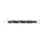 BETA - Punte elicoidali cilindriche serie corta in acciaio HSS rullate brunite con codolo ridotto 13mm a15,00.
