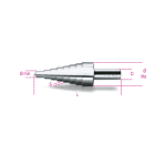 BETA - Frese coniche a gradino in acciaio HSS /3.