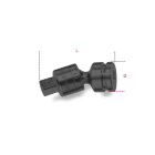 BETA - Snodo con attacchi quadri maschio e femmina 3/8" fosfatato per bussole a macchina 3/8 /25.