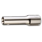 BETA - Chiavi a bussola per viti con profilo torx con attacco quadro 1/2 tipo lungo, cromate, bussole lunghe tx1/2 ftx/l 12.