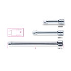 BETA - Prolunghe con attacchi quadri maschio e femmina 3/4" cromate 100mm 3/4 /20.
