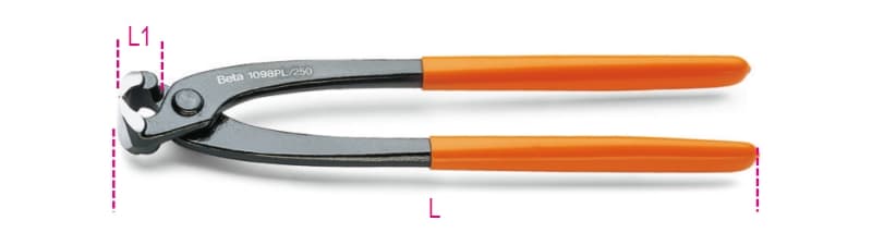 BETA - Tenaglie per cementisti manici ricoperti in PVC PL 280.