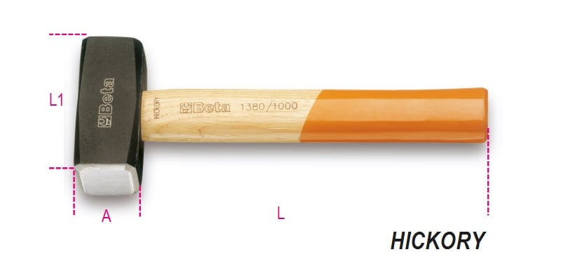 BETA - Mazzette gr 1500 con manico in legno
