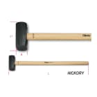 BETA - Mazze a coppia manico in legno hickory gr.4000