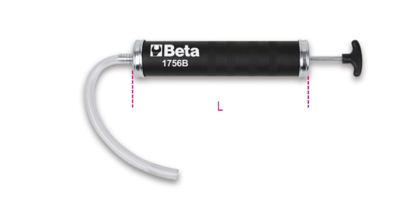 BETA - Siringa per olio 500cc Black B.
