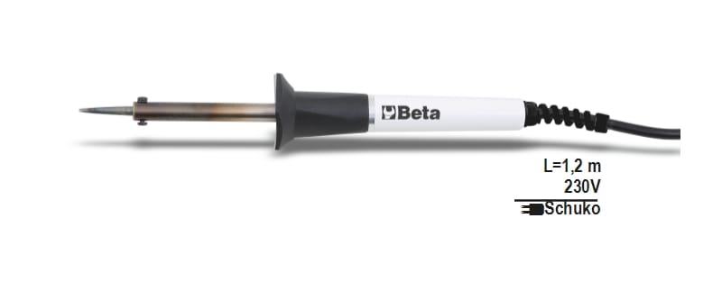 BETA - Saldatori a stilo con punta acciaiata, 25W M/25, ideali per lavori di precisione e durata.