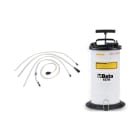 BETA - Aspiratore liquidi manuale e pneumatico da 9,5 Litri 9,5-LT.