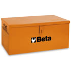 BETA - Baule portautensili in lamiera vuoti orange L850 C22 BM-O.
