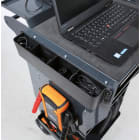 BETA - Carrello multifunzione per strumenti diagnostica grey.