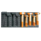 BETA - Assortimento 29 utensili con ganci senza pannello modulo x c68 m/430.