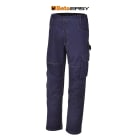 BETA - Pantaloni da lavoro in T/C twill 245 g, blu TG.XS.