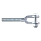 BETA - Forcelle destre zincate FZD M30 per tenditori.