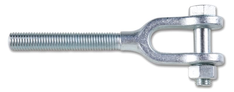 BETA - Forcelle per tenditori destre zincate e forcelle sinistre zincate fzs m20, ideali per applicazioni di tensionamento.