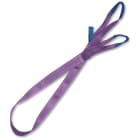 BETA - Braca per sollevamento 1t viola nastro piatto a due strati, asole rinforzate, poliestere alta tenacita (PES) FASCE SOLLEV.EN1492-1 VIOLA 1 TON.- L2,5.