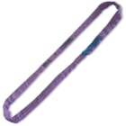 BETA - Braca per sollevamento 1t nastro ad anello continuo tessuto in poliestere ad alta tenacita viola funi tonde EN1492-2 1 ton. L3.