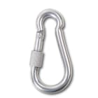BETA - Moschettoni con ghiera inox AISI 316, moschettoni inox con ghiera G 6x60, resistenti e durevoli.